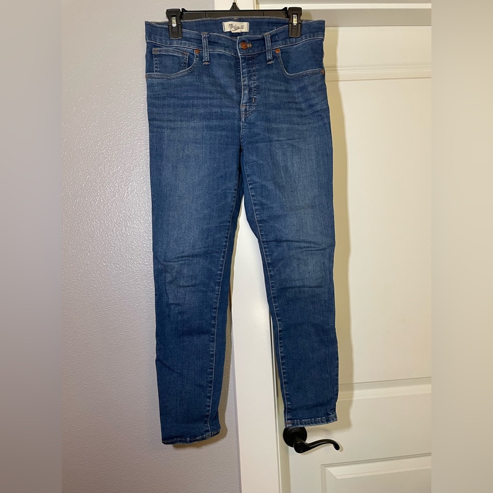 Madewell mid rise skinny jeans